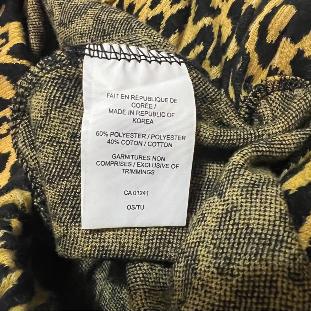 HighWaisted Leopard Print Skirt - Picture 10 of 10